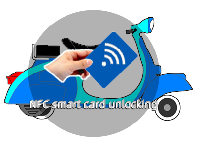 NFC one-touch start for electr