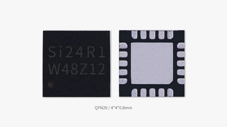 2.4GHz data communication chip SI24R1(图1)